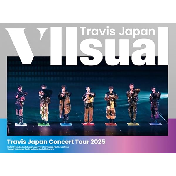 Amazon.co.jp: Travis Japan Concert Tour 2025 VIIsual (初回盤)(2枚