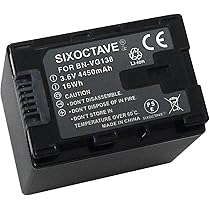Amazon | SIXOCTAVE BN-VG138 BN-VG129 ビクター 互換バッテリー GZ