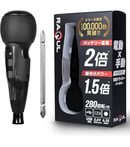 Amazon | ベッセル(VESSEL) 電動ドライバー 出力トルク(N・m):1.6～4.5