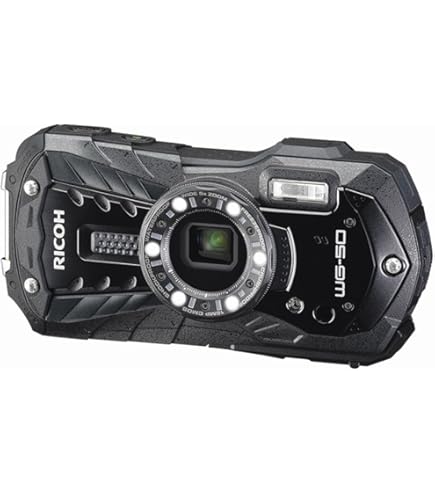 Amazon | RICOH 防水デジタルカメラ RICOH WG-5GPS ガンメタリック