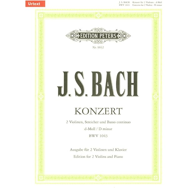 バッハ, J. S. : 2本のバイオリンと管弦楽のための協奏曲 ニ短調 BWV