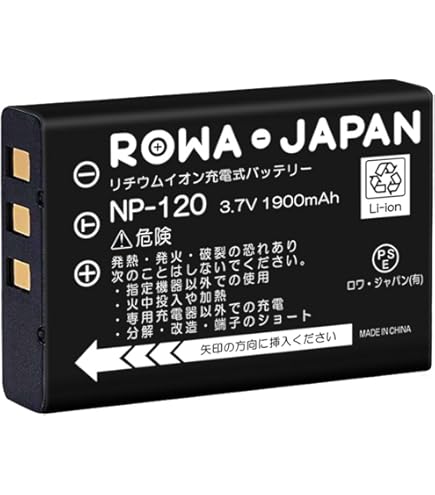 Amazon | 交換バッテリーfor Kyocera Contax sl300rt、Finecam sl300r
