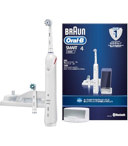 Amazon.co.jp: ブラウン 電動歯ブラシ（ホワイト）BRAUN Oral-B