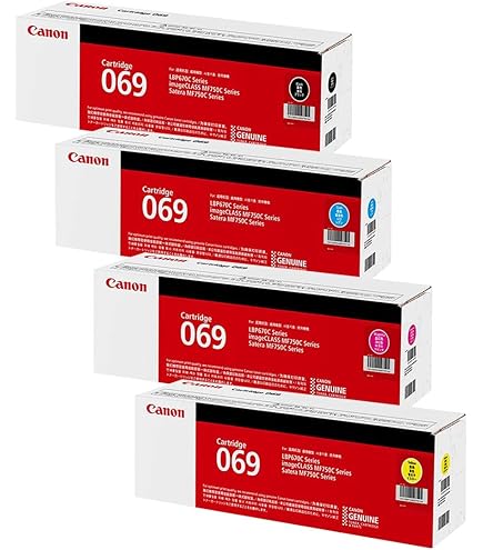 Amazon.co.jp: CANON 純正品 トナー カートリッジ069 ブラック 2本