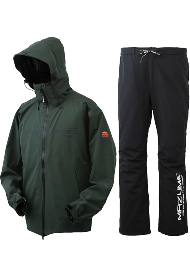 Amazon.co.jp: mazume コアレインスーツ MZRS-820 アイスグレー M