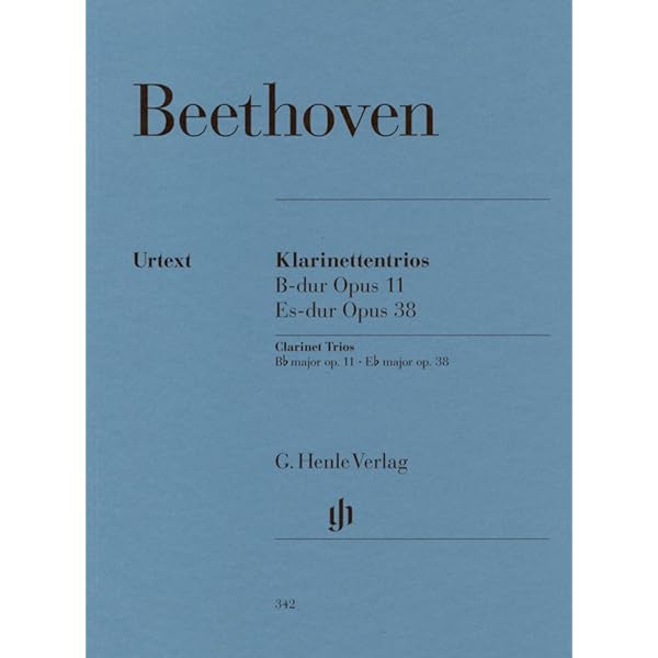 ベートーヴェン: ピアノ三重奏曲集 第2巻/ヘンレ社/原典版/室内楽