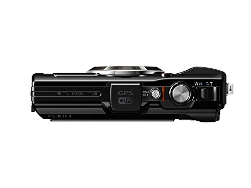 OLYMPUS Digital Camera STYLUS TG-4 Tough Black 16-MP F2.0 15m TG-4