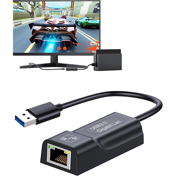 Amazon.co.jp: Switch用LANアダプタ接続USBアタッチメント : ゲーム