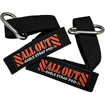 Amazon.co.jp: ALLOUT サイドレイズストラップ ケーブルマシン ジム