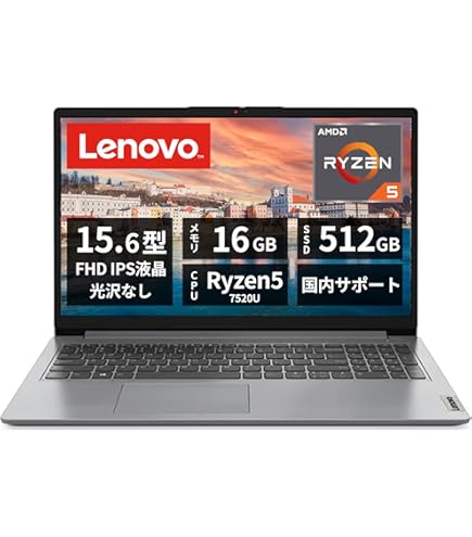 Amazon.co.jp: Lenovo ノートパソコン IdeaPad Slim 170 15.6インチ