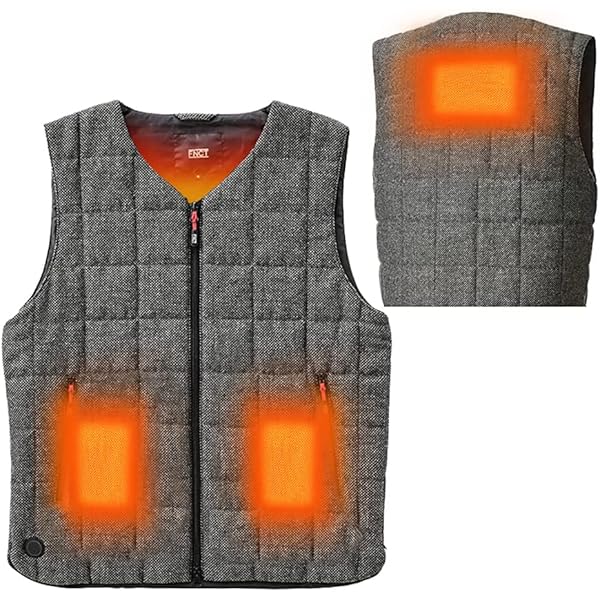 Amazon | [アイリスオーヤマ] ヒートベストセット チャック式