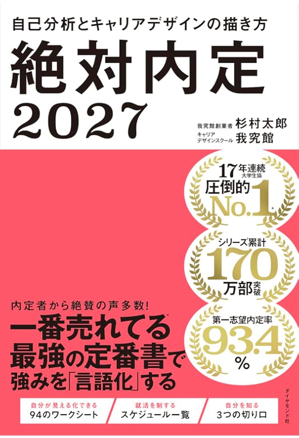 絶対内定2024 自己分析とキャリアデザインの描き方 | 杉村 太郎, 藤本