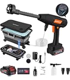 Amazon | 高圧洗浄機 20L折り畳みバケツ付き【ぴかぴか洗浄店監修