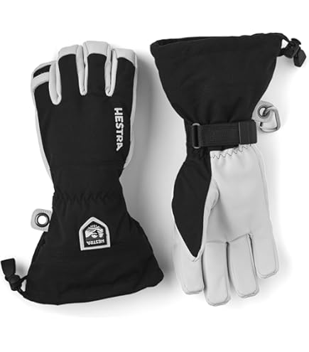 Amazon | Hestra Army Leather Heli スキーグローブ - クラシックな5本
