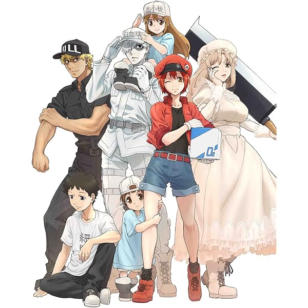 Amazon.co.jp: はたらく細胞 全7巻+特別編 計8巻セット「レンタル落ち