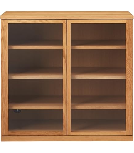 Amazon.co.jp: 無印良品 木製キャビネット 幅44×奥行44×高さ83cm