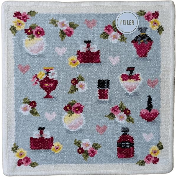 Amazon | [フェイラー] ハンカチ 【1E4723012525216】 ハッピー