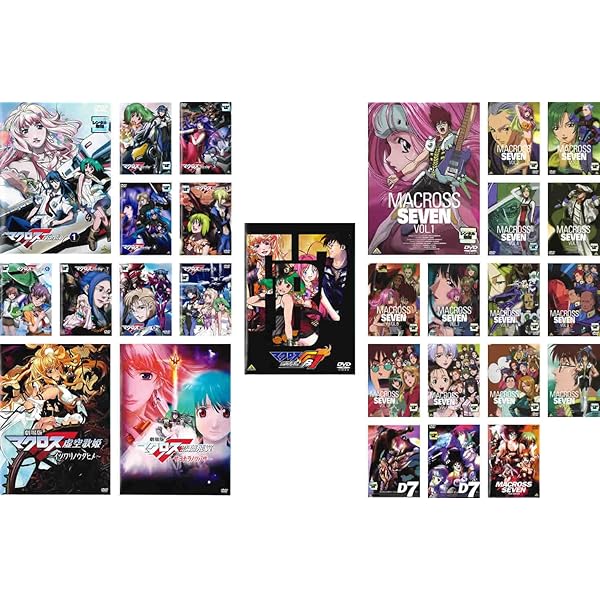 Amazon.co.jp: マクロス7 TV版全13巻 + 劇場版 銀河がオレを呼んで