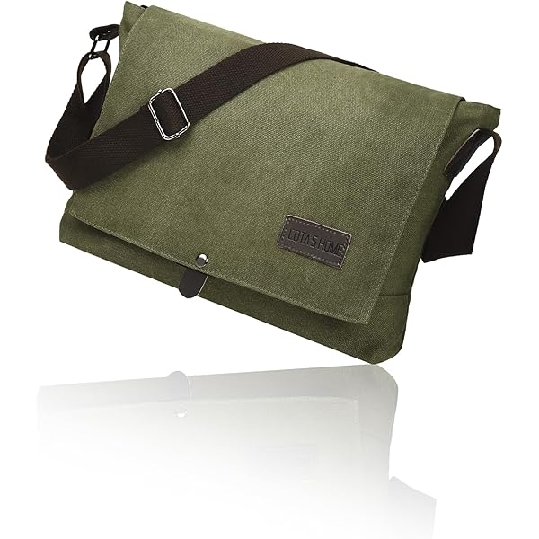 Amazon | Fosco オリーブグリーン パラメッセンジャーバッグ (タイプ4