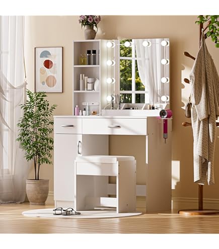 Amazon｜ドレッサー ミラー ヘアーメイク メイク ドレッサー