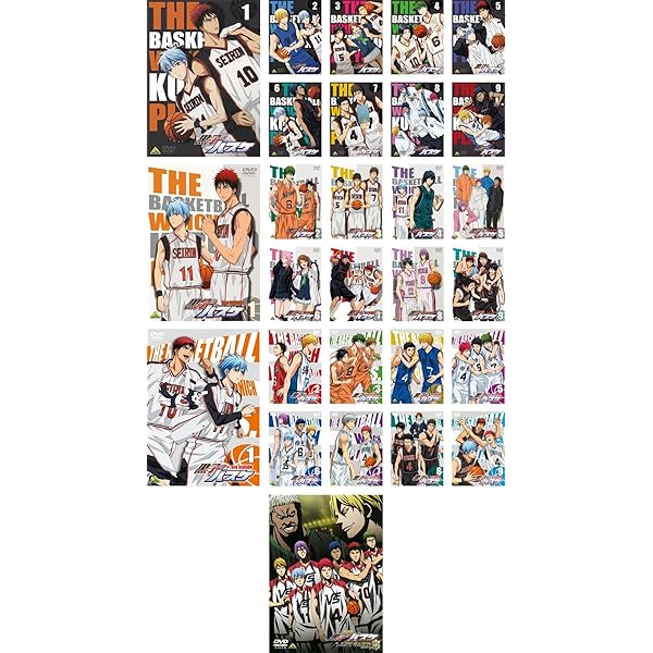 Amazon.co.jp: 黒子のバスケ 3rd SEASON 全9巻セット [マーケット