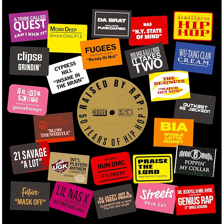 Amazon | Raised By Rap: 50 Years Of Hip Hop (Vinyl) [Analog