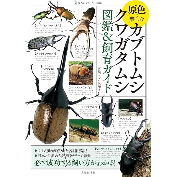 Amazon.co.jp: 世界のクワガタ大図鑑: クワガタムシ150種カブトムシ15