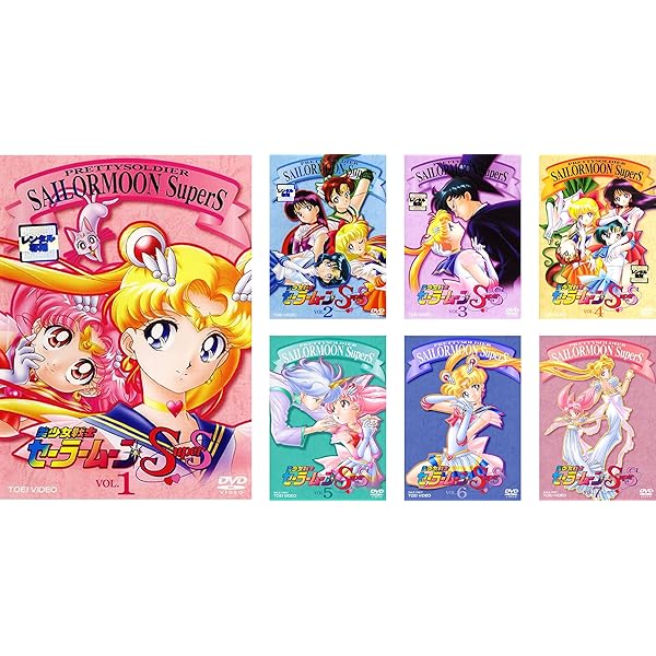Amazon.co.jp: 美少女戦士セーラームーン セーラースターズ DVD全6巻