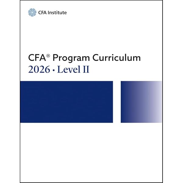 Amazon.com: 2026 CFA Program Curriculum Level I Box Set eBook
