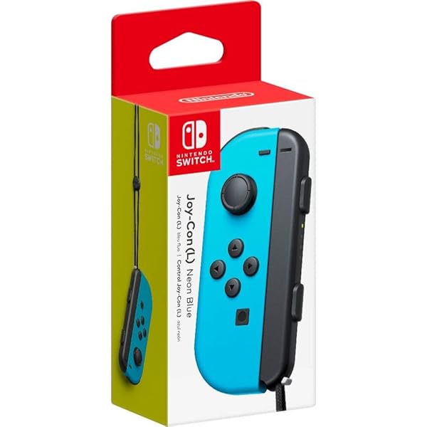 Amazon.com: Joy-Con Left (Neon Blue) (Nintendo Switch) (Renewed)