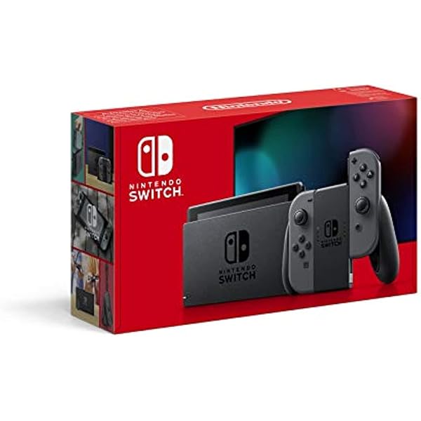 Amazon.com: Nintendo Switch w/Neon Blue & Neon Red Joy-Con + Mario