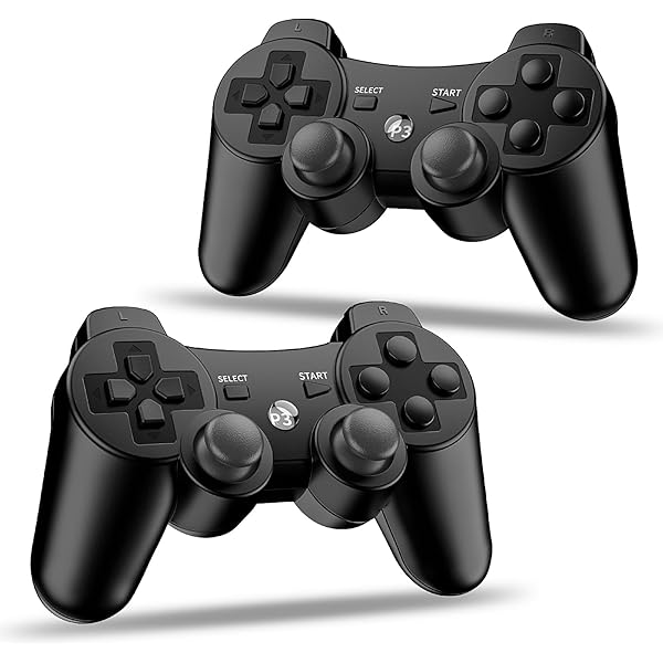 Amazon.com: Ceozon PS3 Controller 2 Pack with Six-Axis Dual