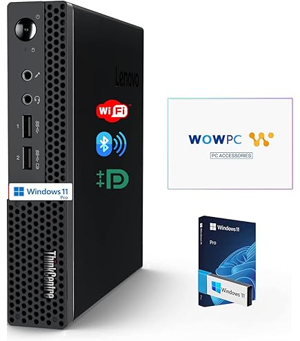 Amazon.com: Lenovo ThinkCentre M630e Tiny Desktop Computer - Intel