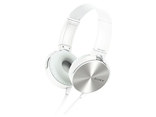 Sony MDR-XB450 Extra Bass Smartphone Heatset (White) | Amazon