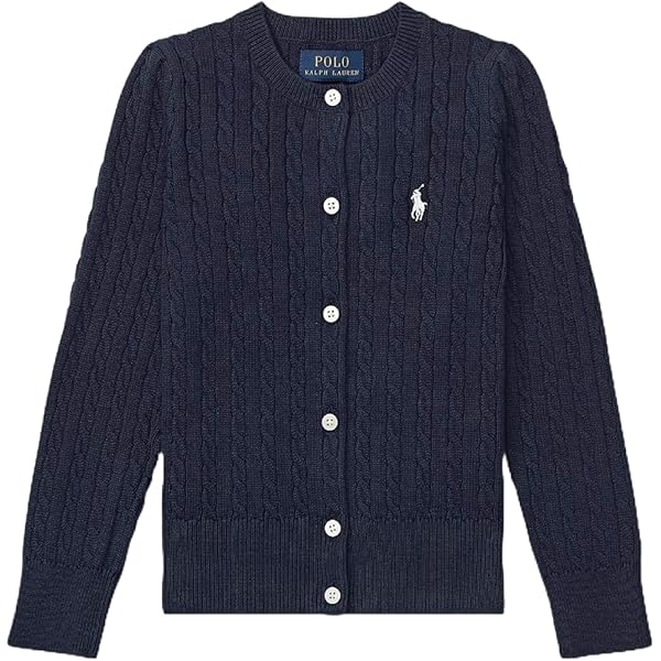 Amazon.com: POLO RALPH LAUREN Kids Girl's Cable Knit Cotton
