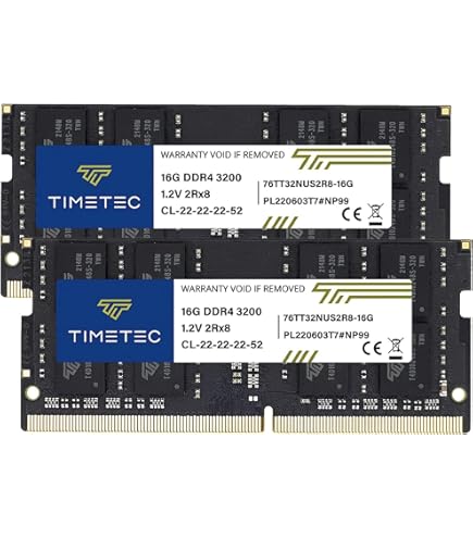 Timetec 32GB KIT(2x16GB) DDR4 2400MHz PC4-19200 Non-ECC Unbuffered