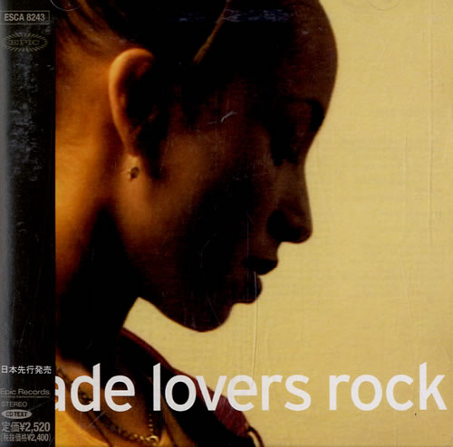 Sade Lovers Rock Japanese Cd Album ESCA8243 Lovers Rock Sade
