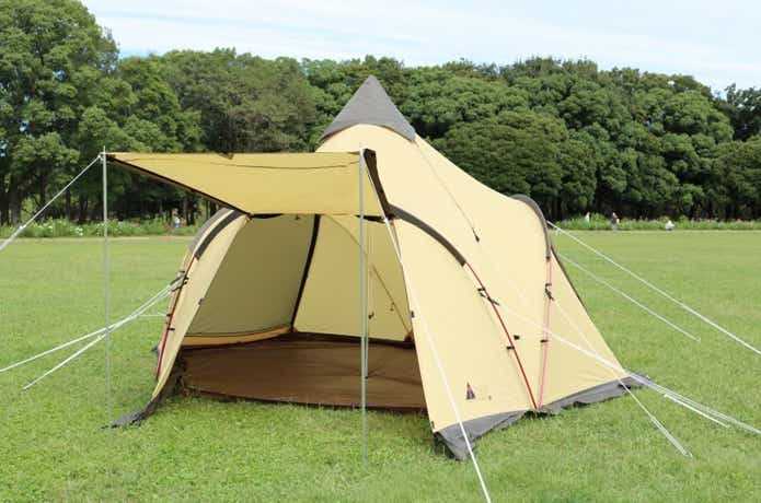 ワンポールテントの進化系！ogawaの「 TRES（トレス）」を設営してみた