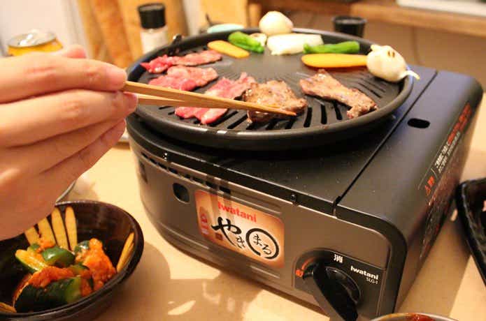 新品】健心焼き丸 ホットプレート 電気グリル 卓上ロースター 煙が出