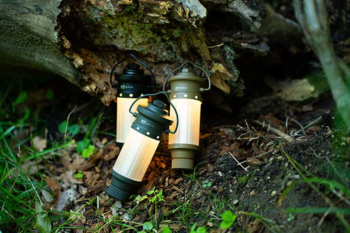 手のひらサイズで高機能！WAQから“ちょうどいい”新作LEDランタン登場