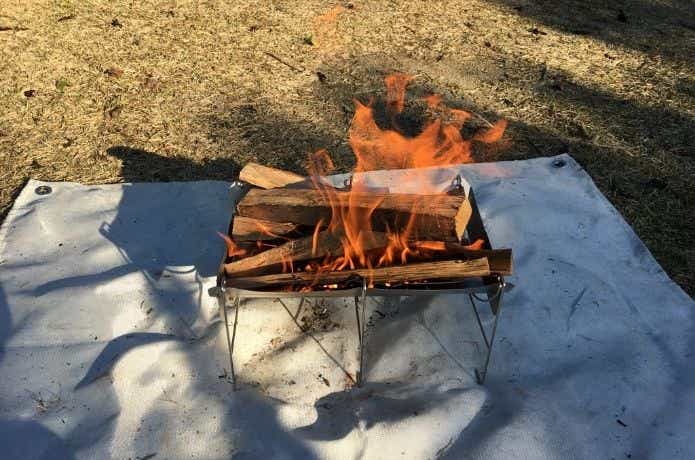 使用レビュー】ベルモント「焚き火台 TABI」を実際に使った評価は