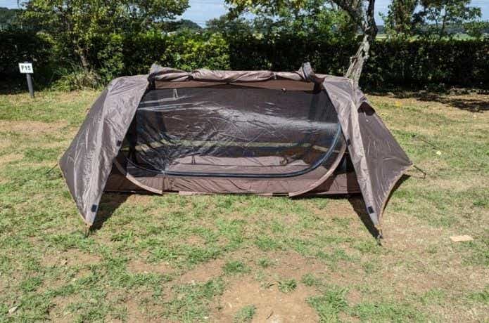 設営レビュー！】アルパインデザイン ポップアップシェルターテントII