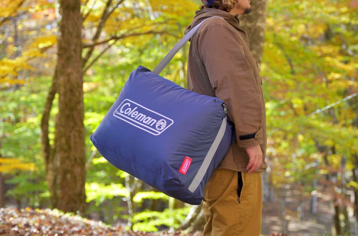 睡眠革命】コールマンNo.1の寝袋を使ってみたら… | CAMP HACK[キャンプ
