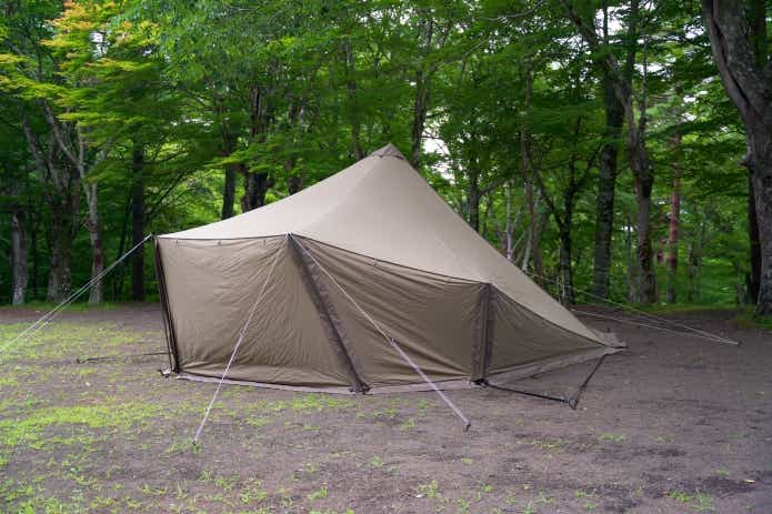 ゼインアーツ新作】TC素材の秋冬2ルームテント「ウータ」が登場！全貌