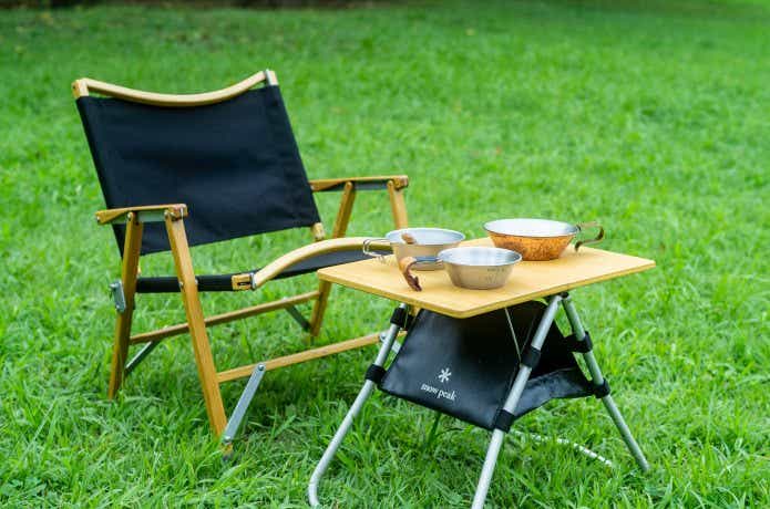 気付けばスタメン。我が家でずっと現役なスノーピークのミニテーブル