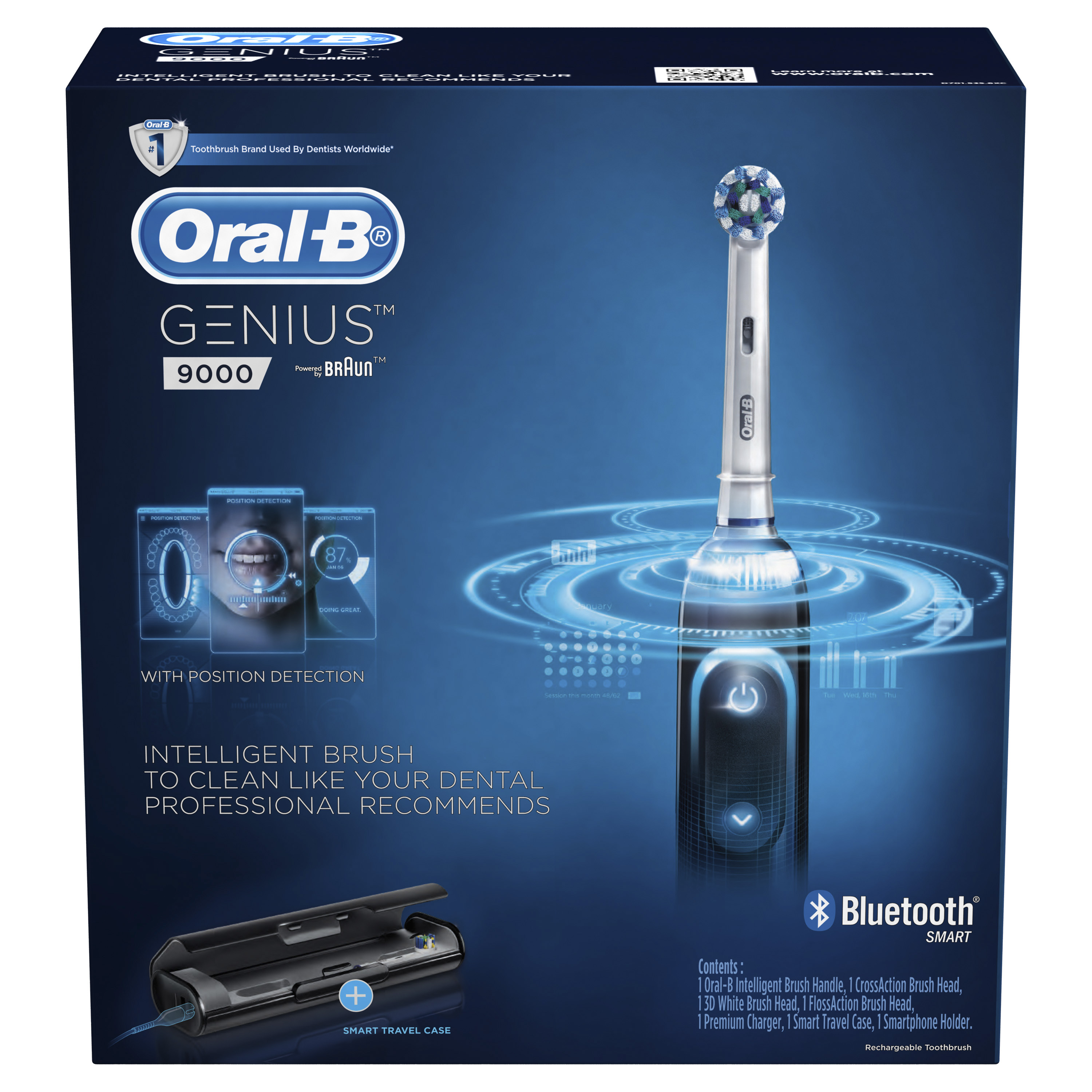 Oral-B Genius 9000 Electric Toothbrush Black MY