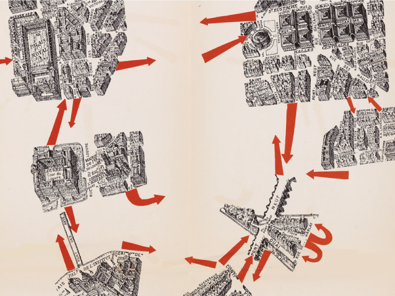 ギー・ドゥボール「シチュアシオニストの地図製作法（漂流、心理地理学