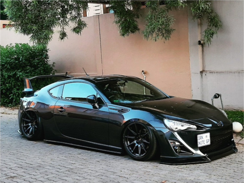 2014 Toyota 86 with 18x8.75 30 XXR 527 and 205/40R18 Nexen N8000