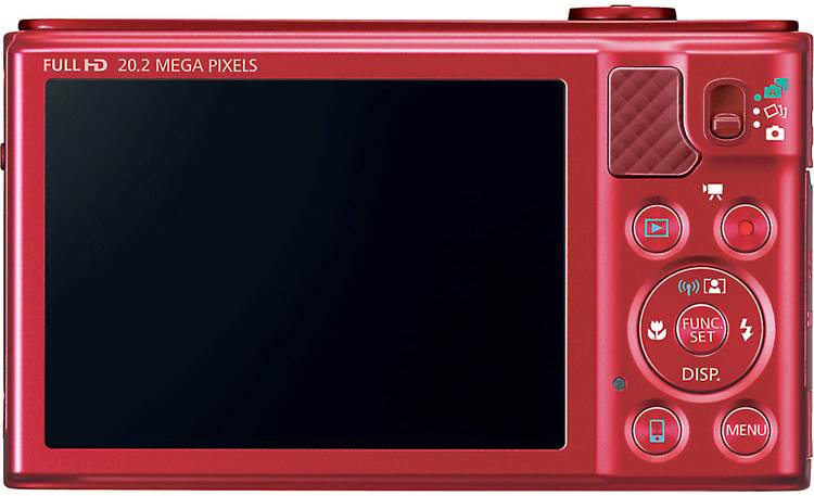 Canon PowerShot SX610 HS (Red) 20.2-megapixel digital camera with