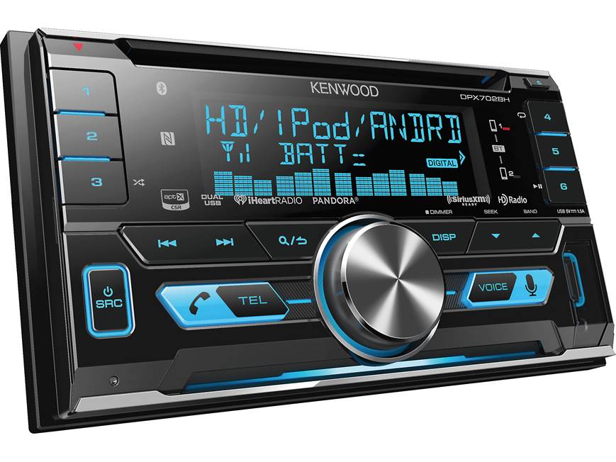 Kenwood DPX702BH CD receiver at Crutchfield
